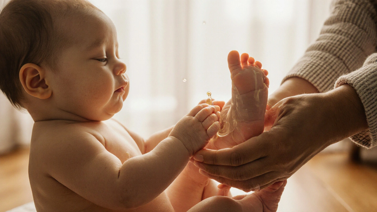 Jaká je vědecká podpora pro masáž kojenců a batolat