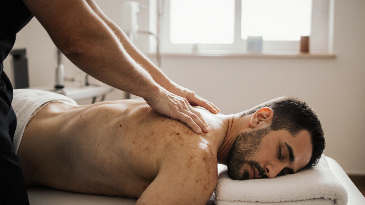 Zdravotní masáž: Jak pomáhá při léčbě bolesti ramen