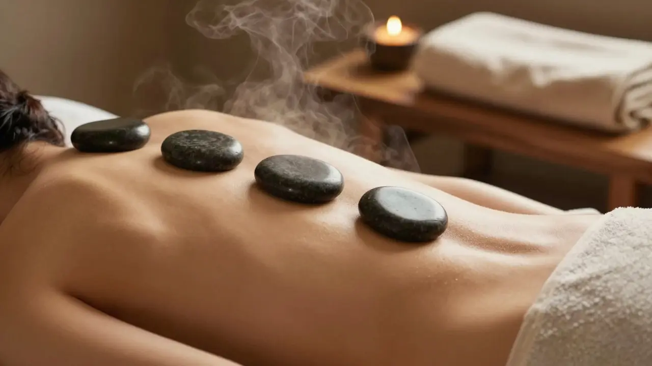 Co je masáž lávovými kameny a proč ji vyzkoušet?