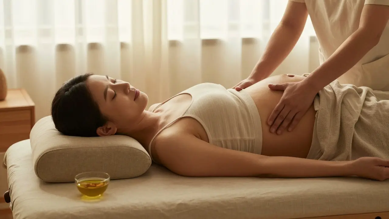 Jak těhotenská masáž zmírňuje únavu během těhotenství