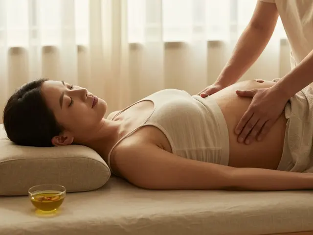 Jak těhotenská masáž zmírňuje únavu během těhotenství