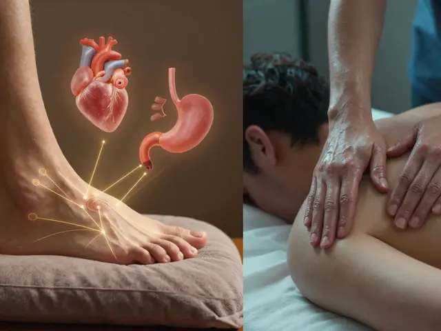 Reflexní masáž versus klasická masáž: Klíčové rozdíly, principy a účinky