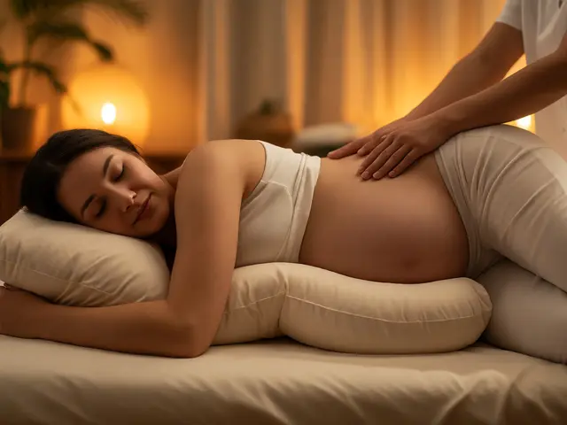Těhotenská masáž: Průvodce bezpečností, výhodami a výběrem terapeuta